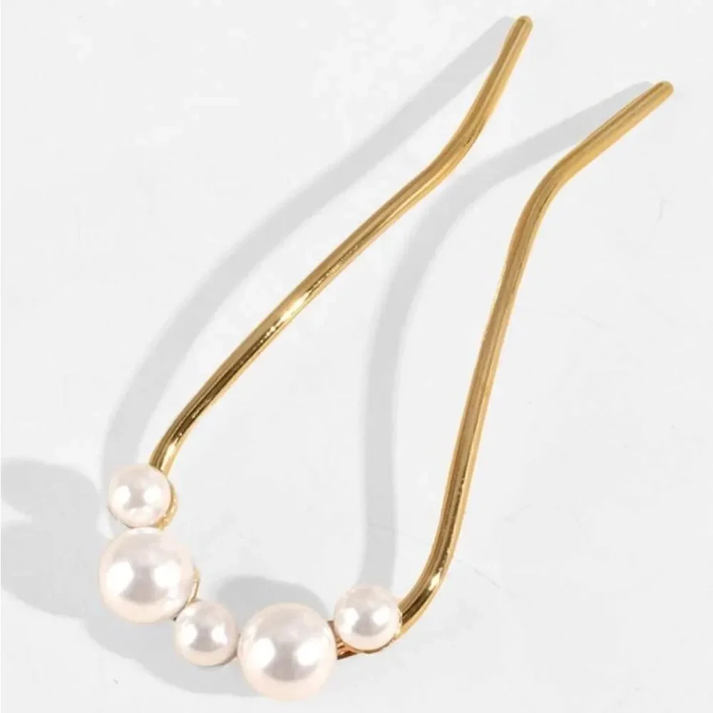 Pearl hair pin M1165